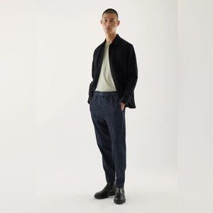 COS Relaxed Organic Hemp Cotton Trousers🖤